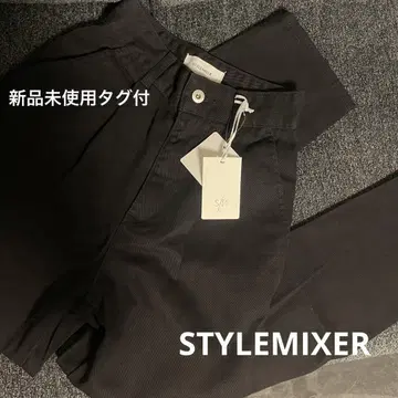 STYLEMIXER 턱 라운드 칼라 데님