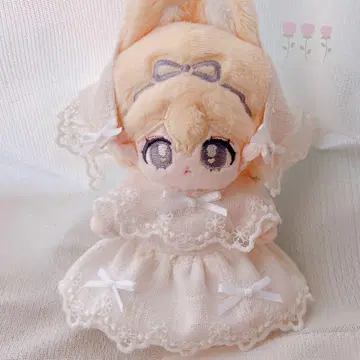 10cm 인형용 바부슈카 원피스