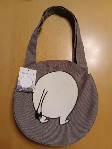 새상품 MOOMIN 무민 뽀글이 토트 토트백