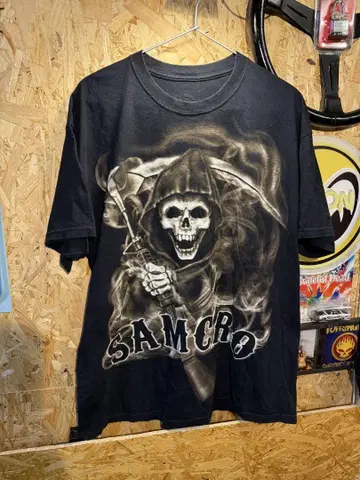 USA 구제 의류 선즈 오브 아나키 SAMCRO 티셔츠 XL 사이즈