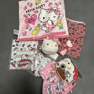 산리오 Hello Kitty 묶음 판매! 핑크
