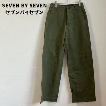 하자품 SEVEN BY SEVEN 세븐바이세븐 팬츠 카키
