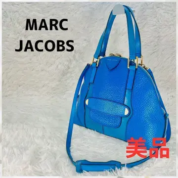 레어 MARC JACOBS 마크제이콥스 2way 핸드백 블루