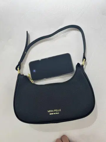 Vera Pelle 블랙 숄더백