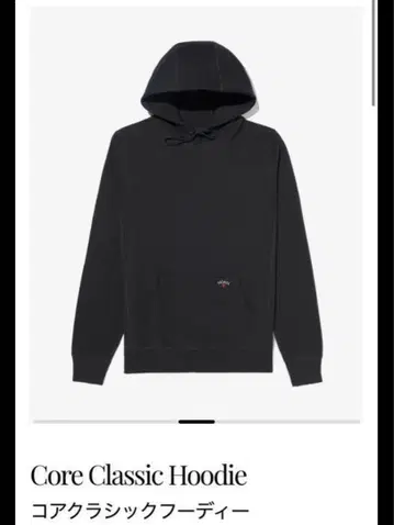 Core Classic Hoodie 블랙