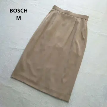 BOSCH 보쉬 턱 스커트 무릎 아래 일본제 베이지 M 오피스