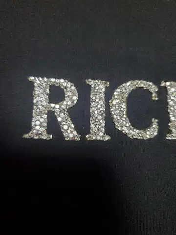RTEG 블랙 T셔츠 Large RICHESSE RTEG AMULET