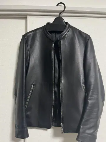 LIDNM 램 가죽 싱글 라이더 재킷