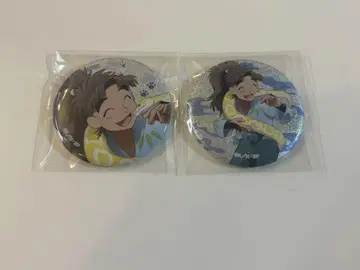 닌타마 란타로 닌타마 토부 동물공원 캔뱃지 타케야 하치자에몽 2세트