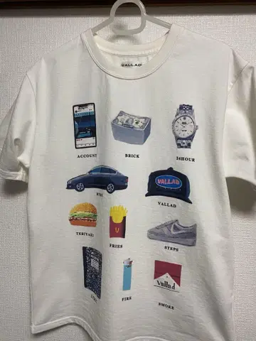 VALLAD item tee KEIJU 착용