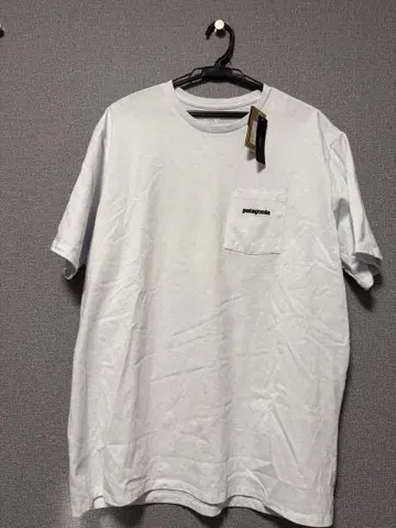patagonia 화이트 T셔츠