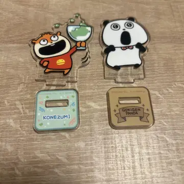 KONEZUMI & GOKIGEN PANDA 아크릴 스탠드 2세트