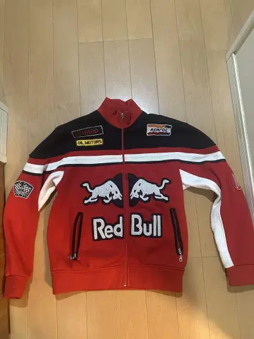 Red Bull 바시티 자켓 레드/블랙