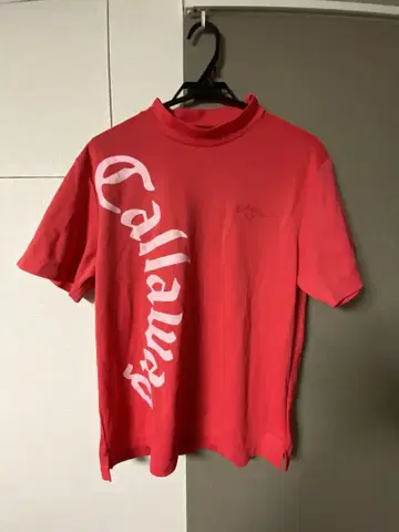 Callaway 핑크 셔츠 남성 의류