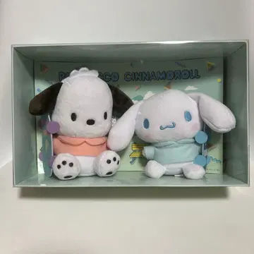 산리오 시나모롤 포차코 마스코트 세트 새상품 봉제 인형