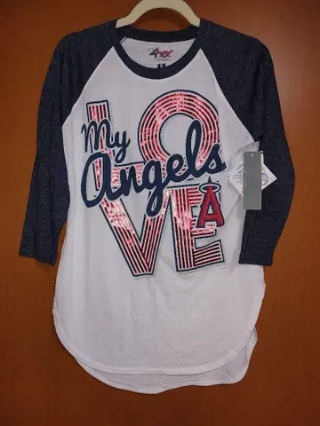 My Angels LOVE 래글런 T셔츠 <사이즈 표기 M/M>