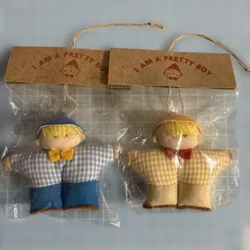 카자구루마 마스코트 브로치 쇼와 레트로