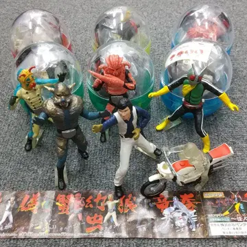 가면라이더 HG 시리즈 8 [BANDAI: 가샤폰] 전6종 컴플리트 세트
