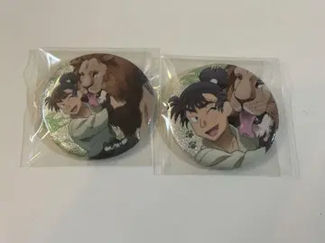 닌타마 란타로 닌타마 토부 동물공원 캔뱃지 쿠마 류자부로 2세트