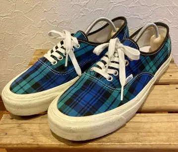VANS 어센틱 애너하임 팩토리 체크 무늬 US9