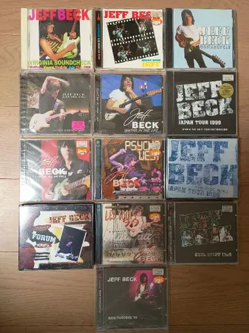 Jeff Beck 90년대 컬렉터 CD 총 27장