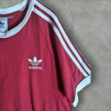 아디다스/adidas 트레포일 빨간색