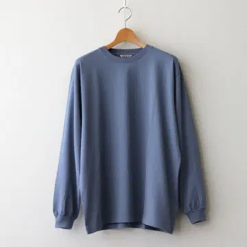 [ AURALEE ] LUSTER PLAITING L/S TEE