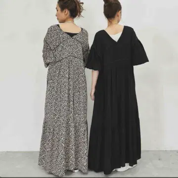 MODE NORM CORE 2WAY 맥시 플라워 프린트 L 사이즈