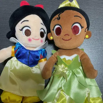 백설공주 티아나 nuiMOs 봉제 인형 2세트