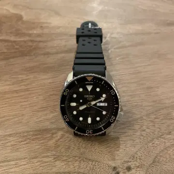 단종품 SEIKO 오토매틱 손목시계 블랙