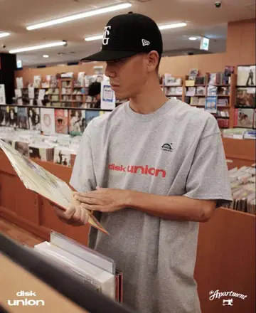 the Apartment x diskunion Cover Art Tee