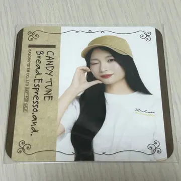 빵과 에스프레소와 CANDYTUNE과 만남 콜라보 코스터 키리하라 미즈키