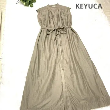 KEYUCA 케유카 오가닉 코튼 셔츠 원피스 맥시 기장 3way