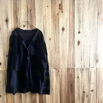 BRU NA BOINNE 벨로아 가디건 M사이즈 기하학 무늬 일본제