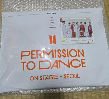 BTS PERMISSION TO DANCE ON STAGE