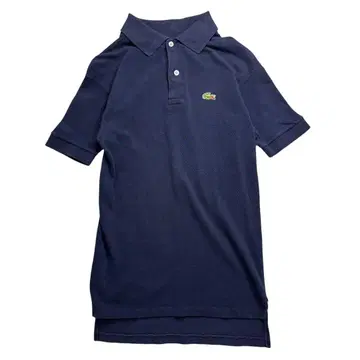 80s LACOSTE x IZOD 피케 셔츠 네이비 와니 빈티지