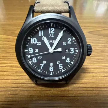 TIMEX 아날로그 시계 블랙