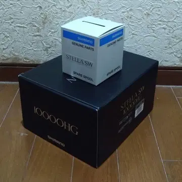 시마노 25 스텔라 SW 10000HG 본체 여분 스풀 세트 새상품