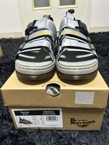 Dr. Martens Pearson 샌들 그레이 UK4