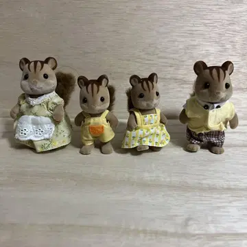 실바니안 패밀리 호두 다람쥐 세트