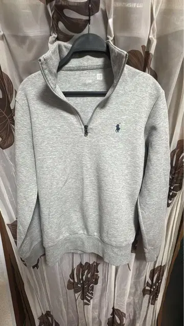 POLO 하프 지퍼 (그레이) XS