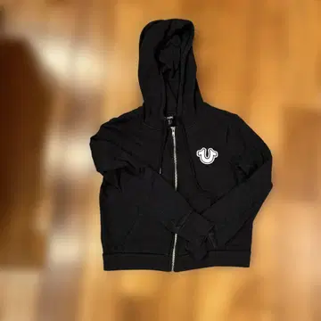 True Religion 블랙 후드티 M 여성용