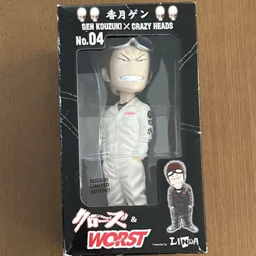 크로우즈 WORST 카즈키 겐 피규어 CRAZY HEADS 무장전선
