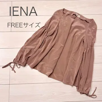IENA 플로르데신 리본 슬리브 블라우스