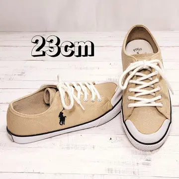 POLO 폴로 랄프 로렌 스니커즈 베이지 23cm