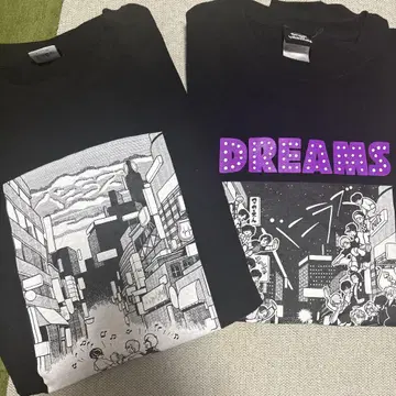 go!go!vanillas DREAMS T셔츠 세트