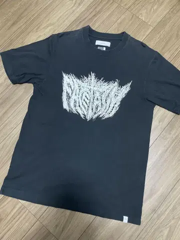 FACETASM 블랙 티셔츠