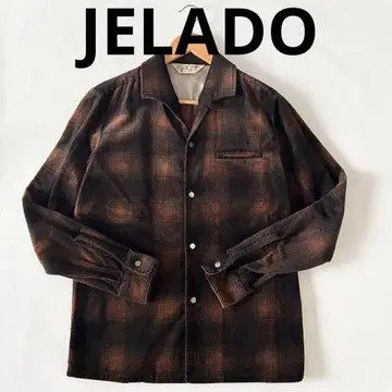 JELADO 옴브레 오픈 카라 체크