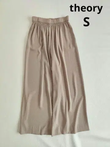 theory SMOCKED.CULOTTE/POWDER.CREPE 팬츠