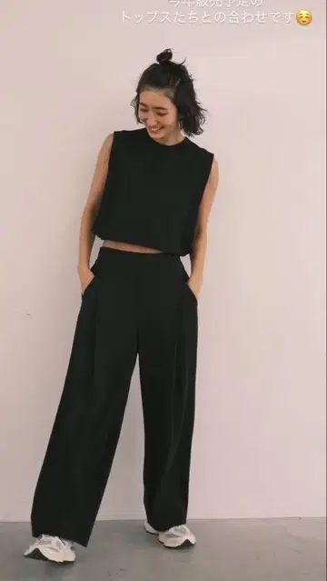 [새상품] nala Wide leg swim pants 네이비 S 사이즈